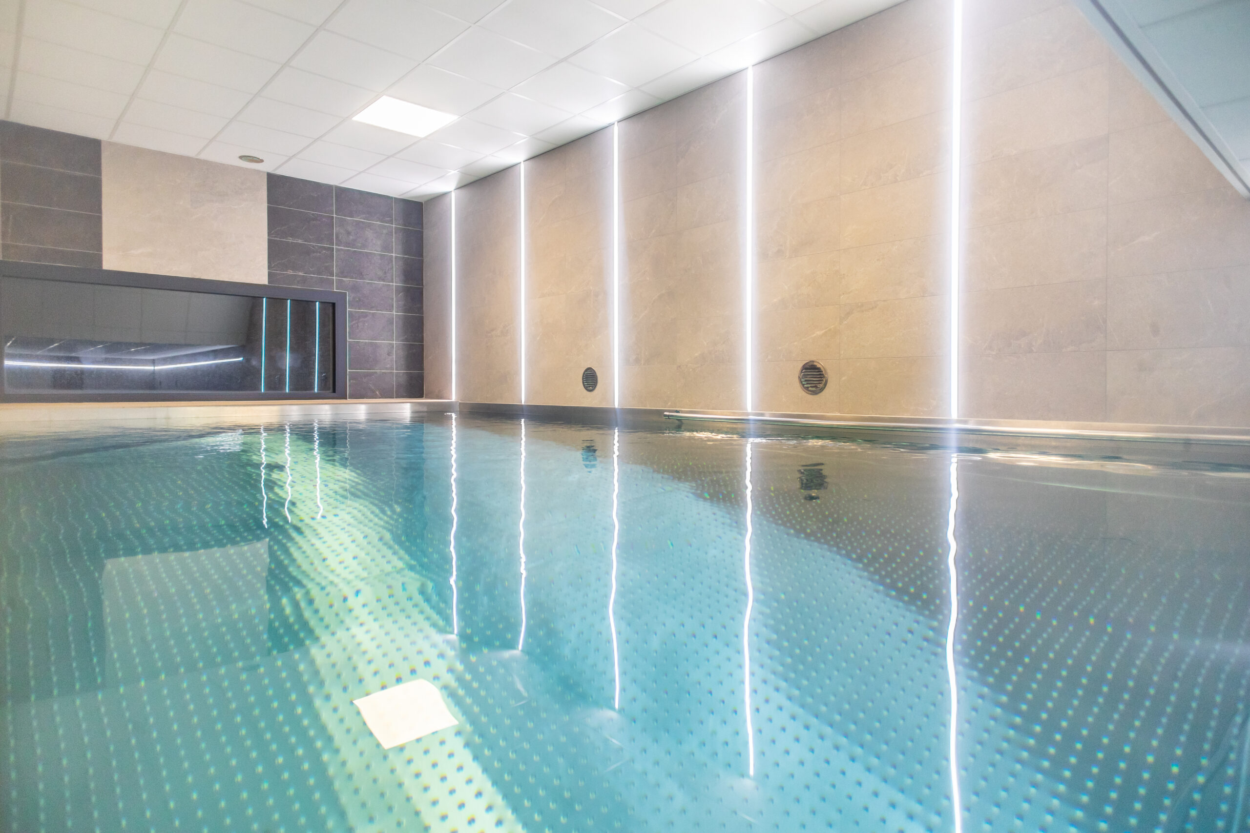 piscine chauffée 32°C